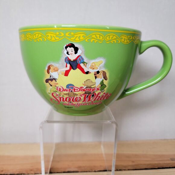 Disney Store Snow White and the Seven Dwarfs Porcelain Large Coffee/Soup Mug - Picture 1 of 9